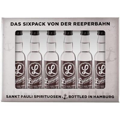 LÜMMEL Kümmel Lütten - Caraway schnapps six-pack in gift box 6x 4cl