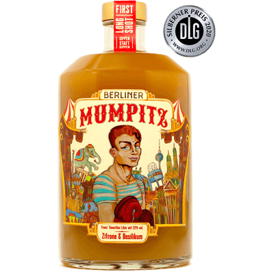 Franz' Smoothie Liqueur - Zitrone & Basilikum