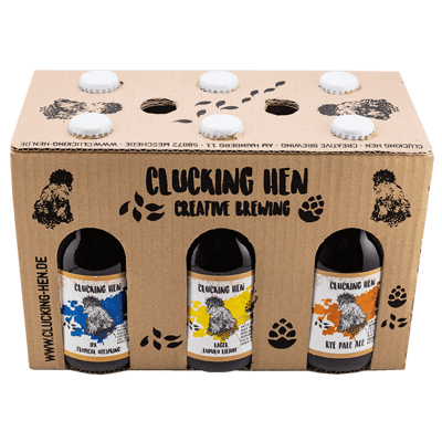 Craft Beer Tasting Set Mix (2x Lager + 2x Rye Pale Ale + 2x IPA)