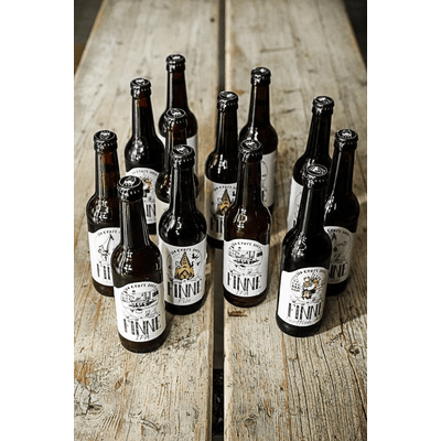 Finne Organic Craft Beer 12er Mix (2x Helles + Pils + IPA + Scottish Ale + Naturradler + Beach Brew)