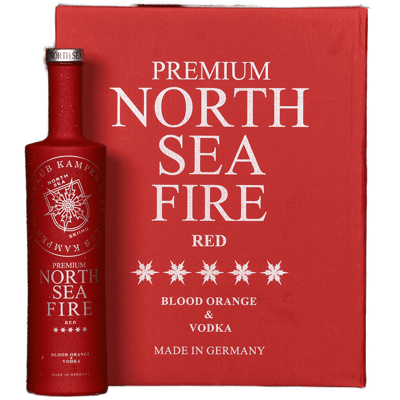 North Sea Fire - blood orange liqueur with vodka