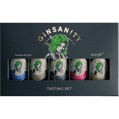 Ginsanity Tasting Set (5x Gin á 5 cl)