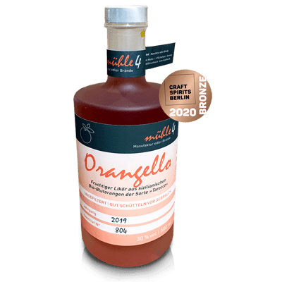 Orangello - blood orange liqueur