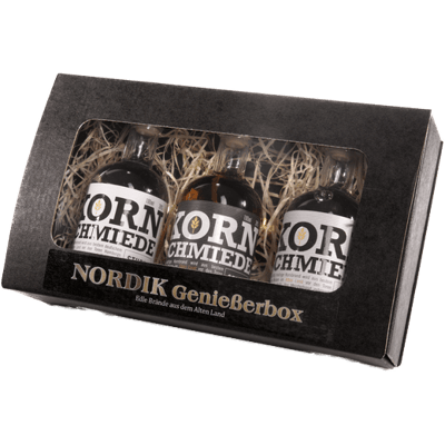 Kornschmiede tasting box (2x Korn + 1x barrel-aged Korn)