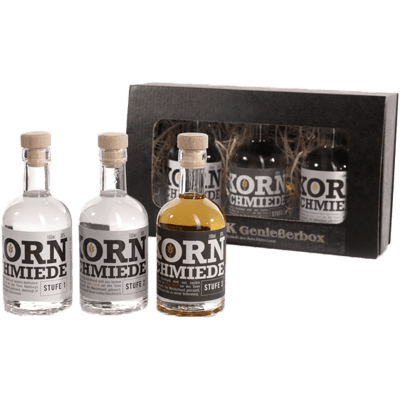 Kornschmiede tasting box (2x Korn + 1x barrel-aged Korn)