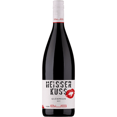 Mulled wine "Hot kiss from the bus" made from Dornfelder