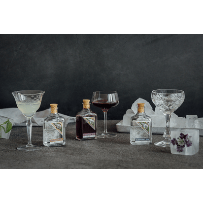 Elephant Gin Mini Tasting Set (1x London Dry Gin + 1x Sloe Gin + 1x Navy Strength Gin)
