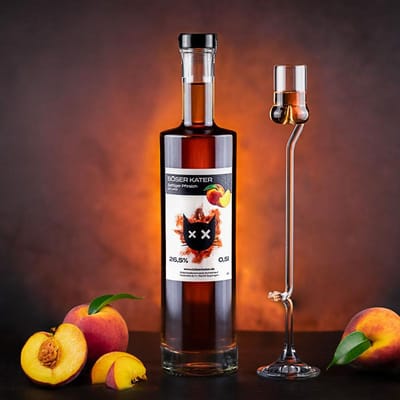 Bad Hangover Juicy Peach - Gin Liqueur
