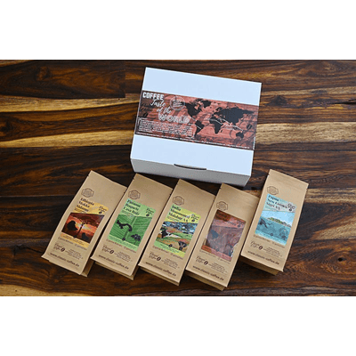 Classic Caffee Premium Kaffee Weltreise Probierset 5x200g