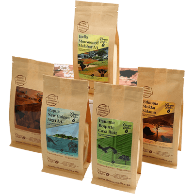 Classic Caffee Premium Coffee World Tour Tasting Set 5x200g