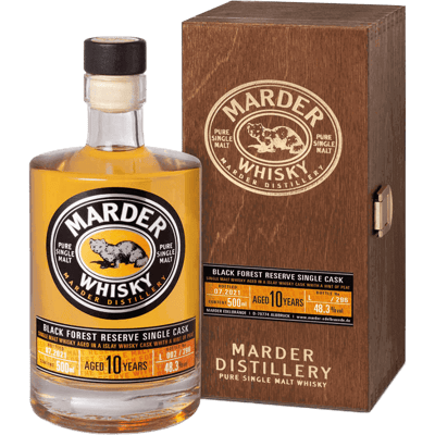 Marder Whisky Single Cask peated
