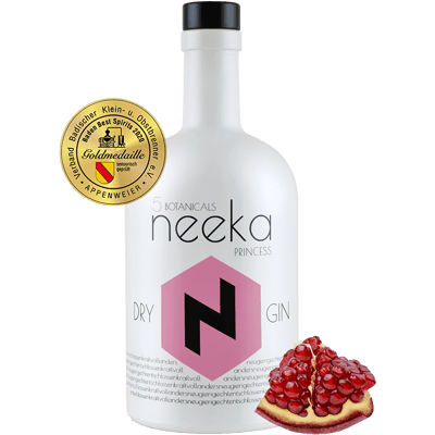 neeka PRINCESS - Pomegranate Premium Dry Gin