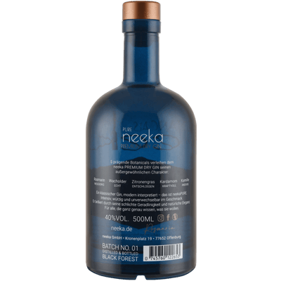 neeka PURE - Rosemary Premium Dry Gin