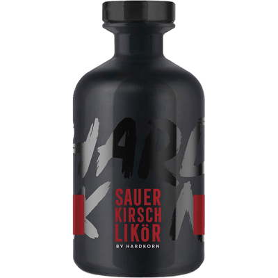 Hardkorn sour cherry liqueur by Sophia Thomalla