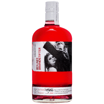 Brandstifter Dry Gin - Art Edition Sven Marquardt