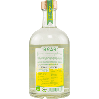 BOAR GinZero - organic alcohol-free gin alternative