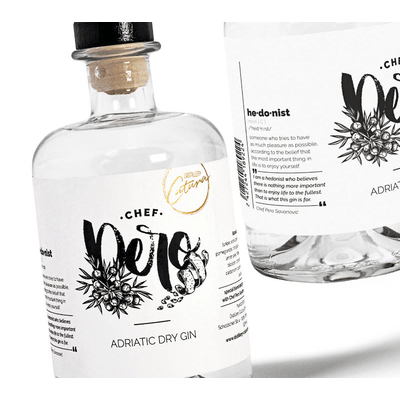 Chef Pero Adriatic Dry Gin - New Western Dry Gin