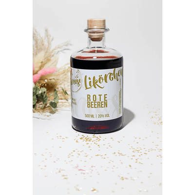 Rote Beeren LIKÖRCHEN