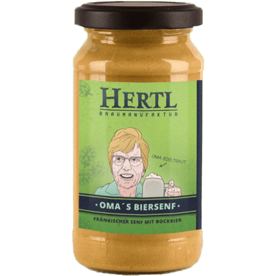 Grandma's beer mustard
