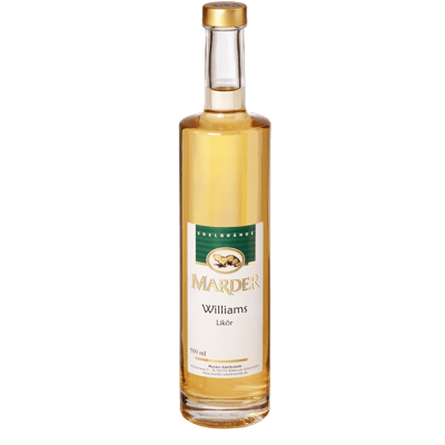 Marder Williams pear liqueur