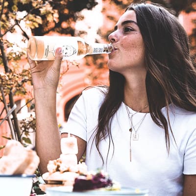 15x Traube + Wasser - alkoholfreie Traubensaftschorle