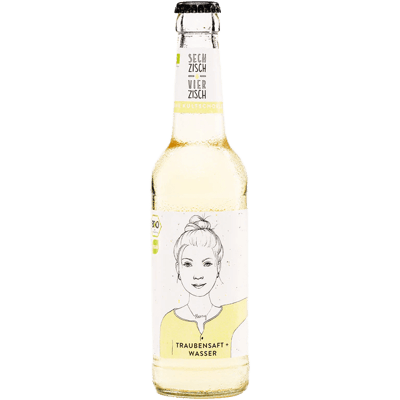 15x Traube + Wasser - alkoholfreie Traubensaftschorle
