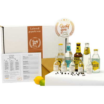 Gin Tasting Box - Berlin (5 x Gin + 5x Tonic Water)