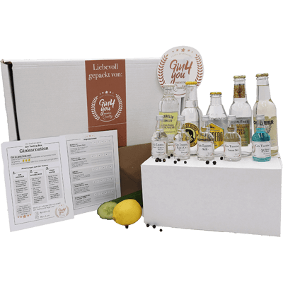 Gin Tasting Box - Ginkarnation (5 x Gin + 5x Tonic Water)