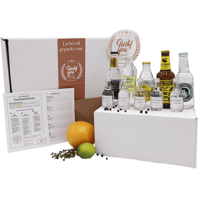 Gin Tasting Box - Ginthusiasmus (5 x Gin + 5x Tonic Water)