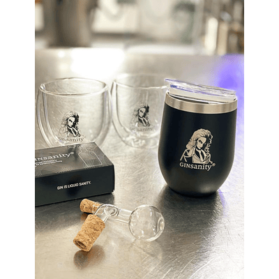 GINSANITY Glaskugelportionierer - 2cl