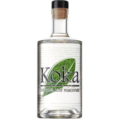 Coca macerate - coca leaf-based spirit