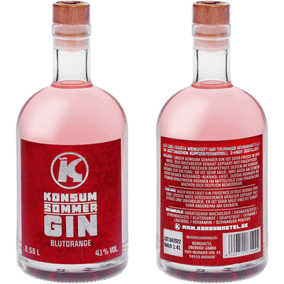 Consumption Summer Gin Blood Orange - New Western