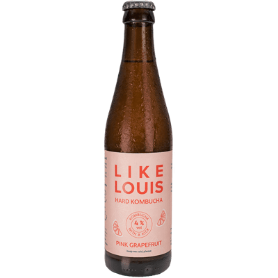 Hard Kombucha - Pink Grapefruit