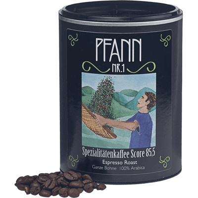 [2 for 1 promotion: Order 1x, receive 2x] PFANN N°1 - Espresso - Single Farm Specialty Coffee