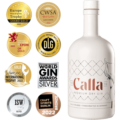 The Calla 16 Premium Dry Gin - Organic New Western