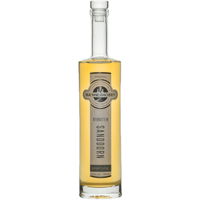 Maennerhobby Sea Buckthorn Amber - Spirit with rock candy
