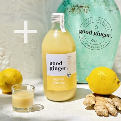 Good Ginger Ginger Lemon - organic ginger concentrate + lemon juice