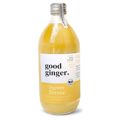 Good Ginger Ginger Lemon - organic ginger concentrate + lemon juice