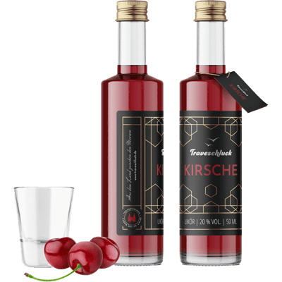 Traveschluck Kirsche - Cherry liqueur