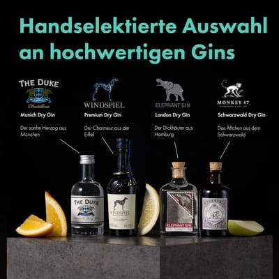 Couchtasting Gin Box - Gin Tasting Set
