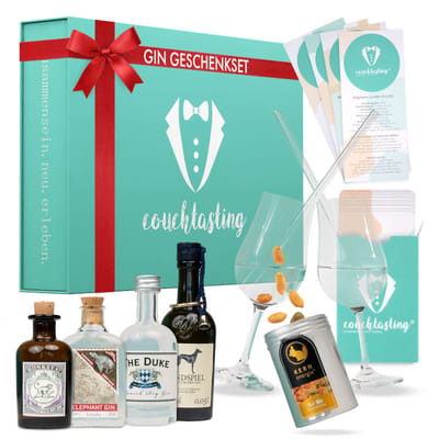 Couchtasting Gin Box - Gin Tasting Set