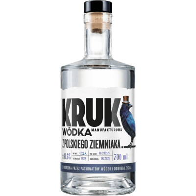 Kruk wódka z polskiego ziemniaka - "Polish potato vodka"