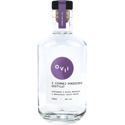 OVII Destylat z czarnej porzeczki - "Distillate from black currants"