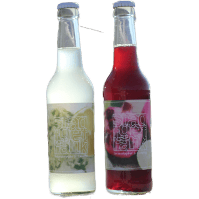 stadtgetränk Duett - Limo-Paket (3x Granatapfel Limette + 3x Holunderblüte Limette)