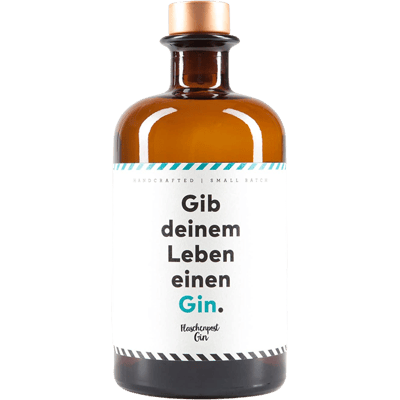Bottle of gin - Edition "Give your life a gin"