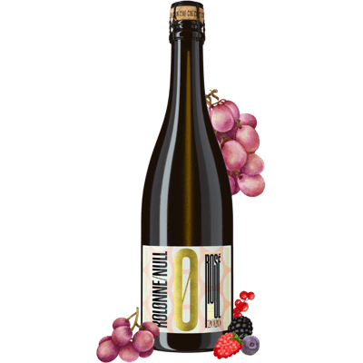 Kolonne Null Rosé Prickelnd - Alcohol-free sparkling wine alternative