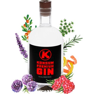 Consumption Premium Gin Wild Berries - New Western