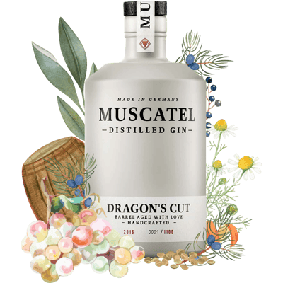 Muscatel Dragon's Cut - Barrel Aged Gin