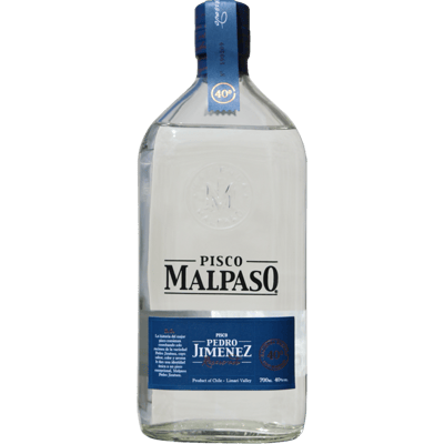 Pisco MalPaso Pedro Jimenez - Chilean grape brandy