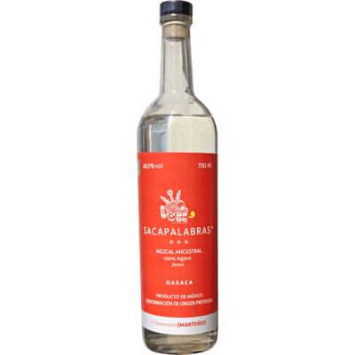 Sacapalabras Mezcal Ancestral Marteño